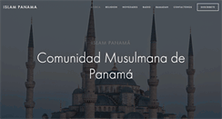 Desktop Screenshot of islampanama.org